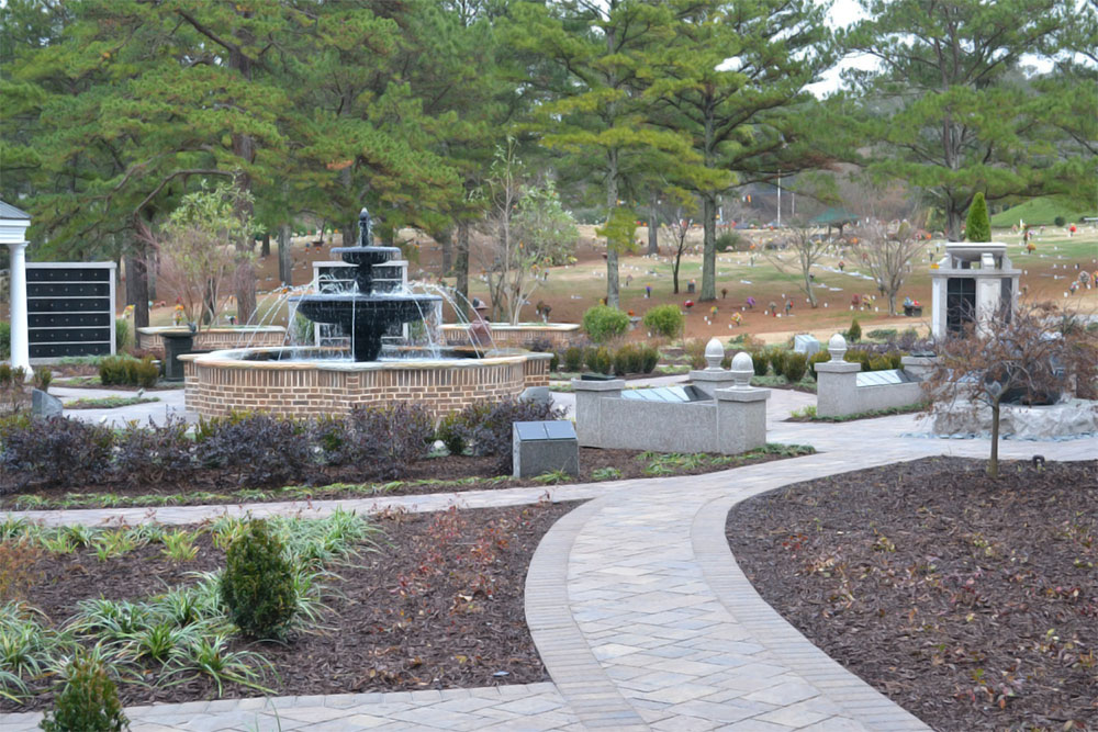Columbaria Garden with Water Feature