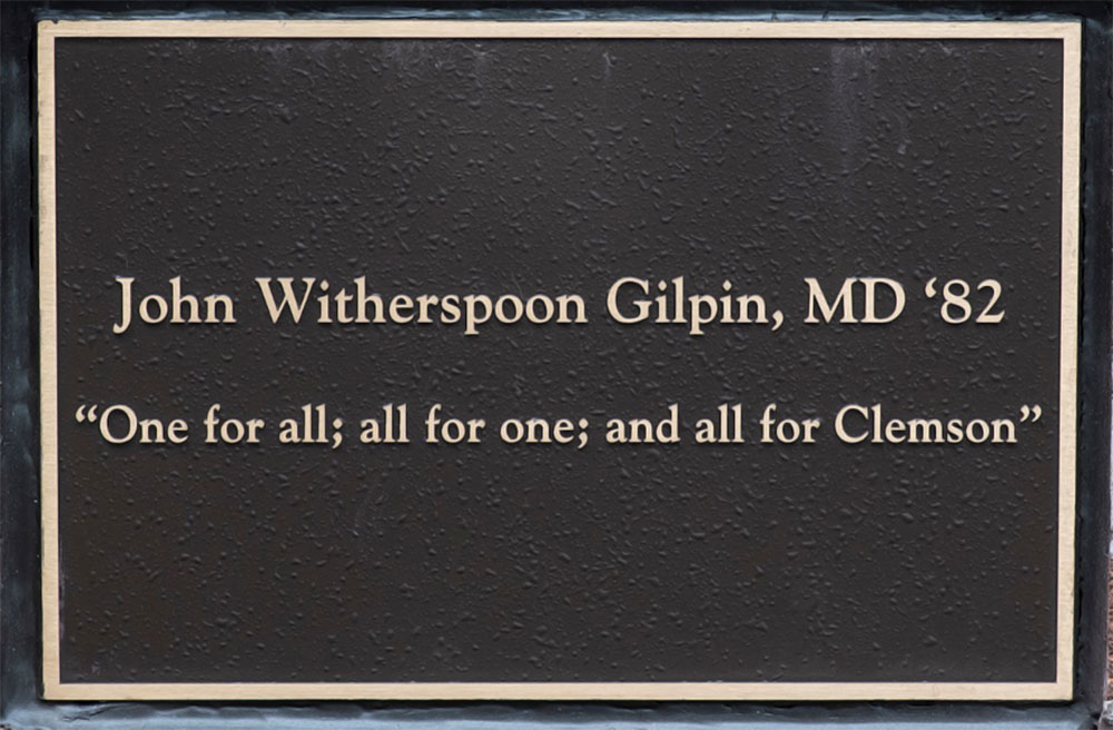 Witherspoon Plaque